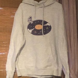 Hoodie- astronaut/record. Very authentic